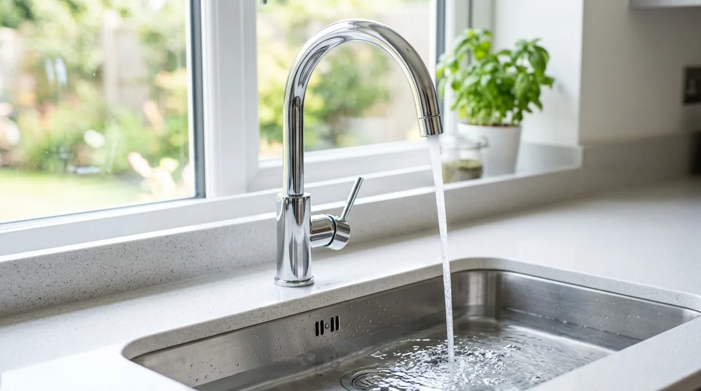 Local Plumbing Master Pros same day plumber fixing a faucet in Mayodan, NC